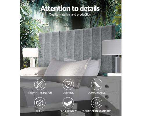 Artiss Bedhead Bed Head SALA Headboard for Base Frame Linen Upholstered