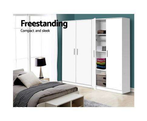 Artiss Chest of Drawers Bedroom Wardrobe - White