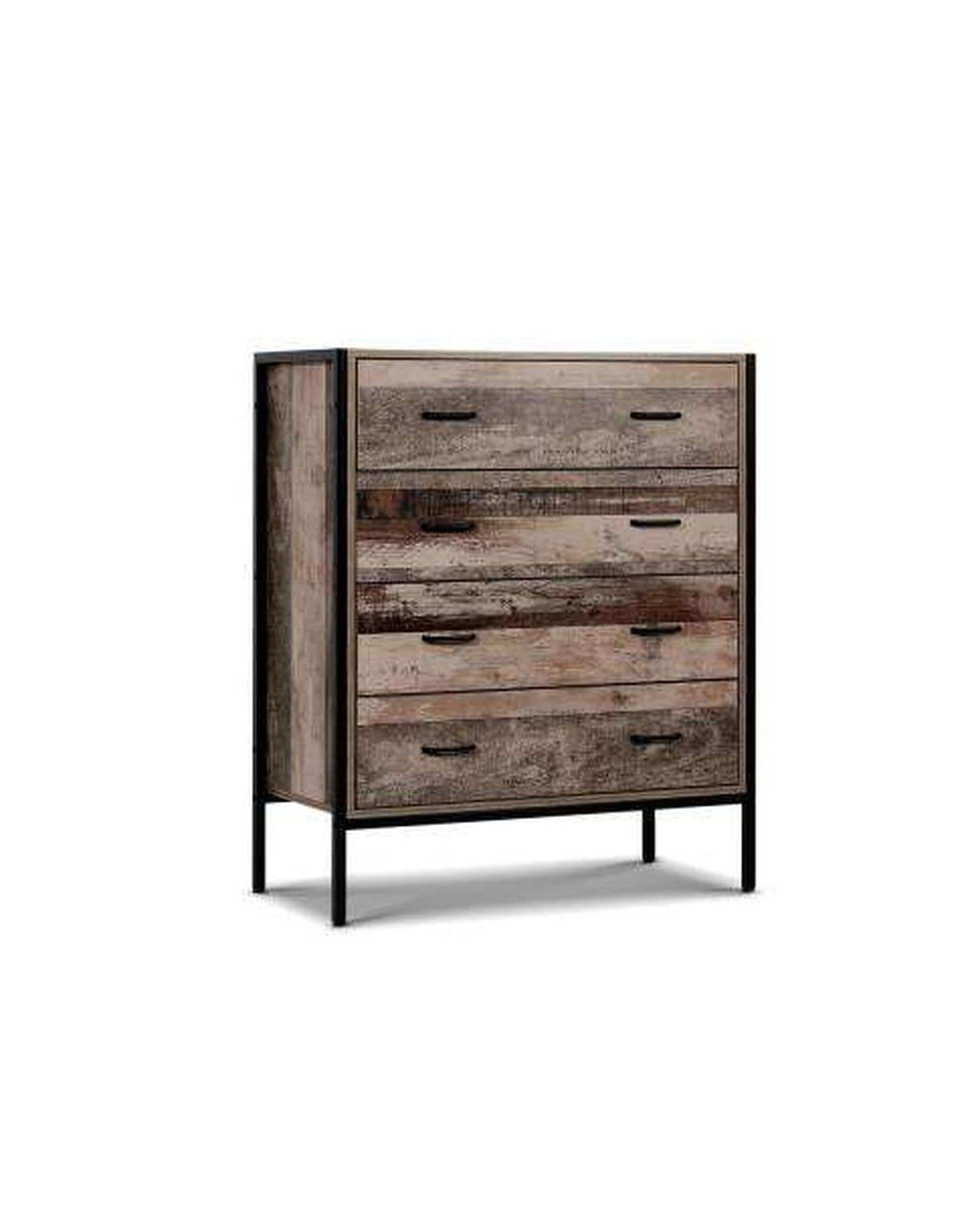 Artiss Chest of Drawers Chest of Drawers - Industrial Rustic