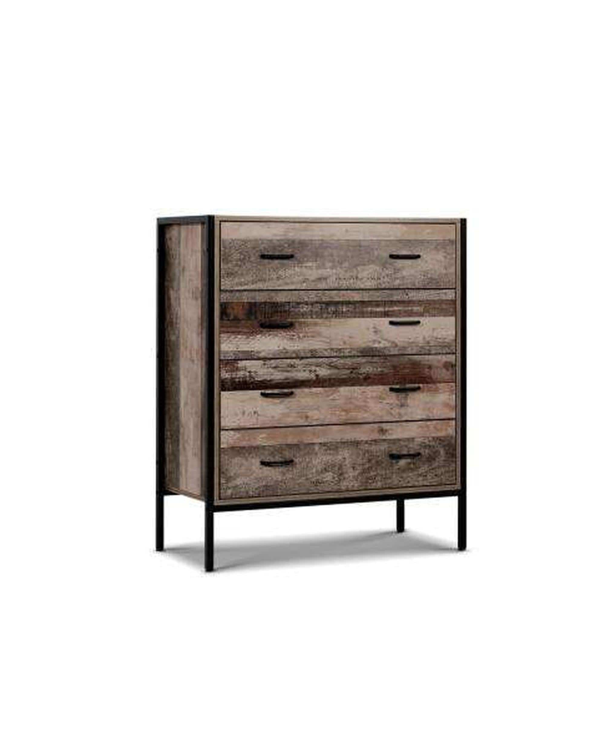 Artiss Chest of Drawers Chest of Drawers - Industrial Rustic