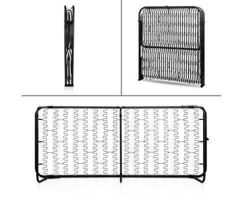 Artiss Portable Mattress Compact Foldable Bed - White