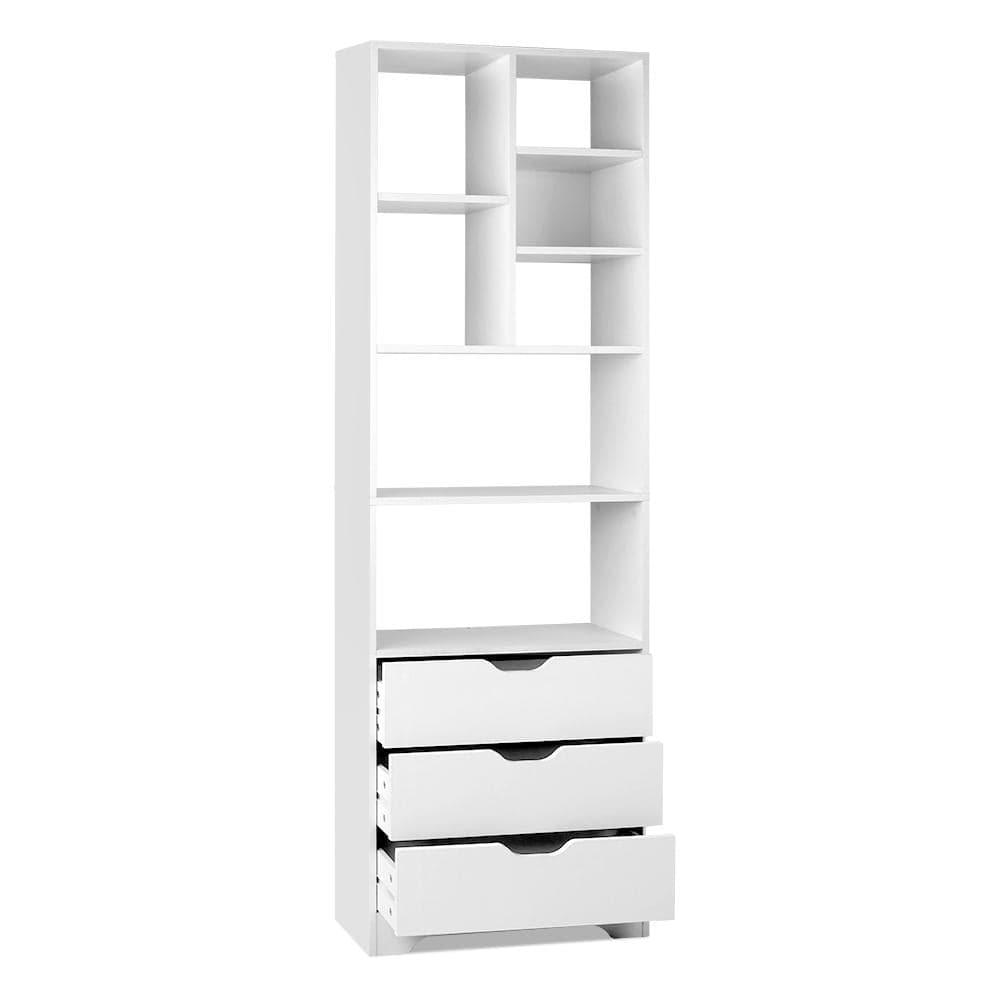 Artiss Chest of Drawers Display Drawer Shelf - White