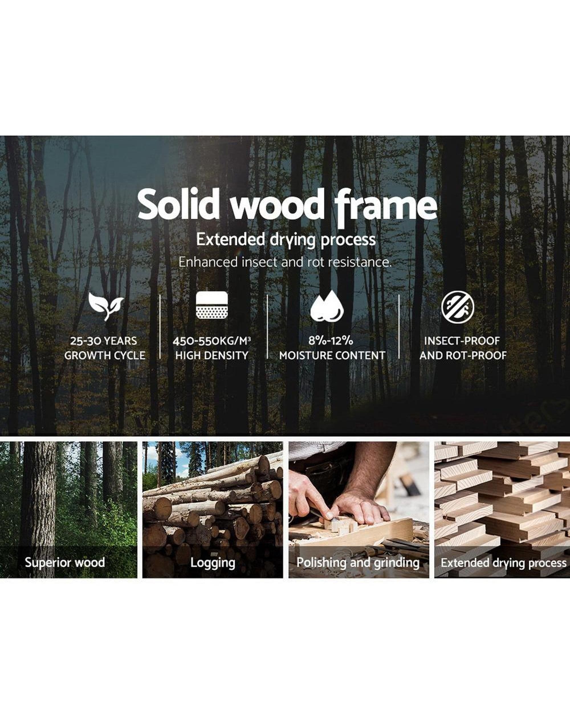 Artiss Bedhead Double Size Bed Head Headboard Bedhead Bed Frame Base VELA Grey Fabric