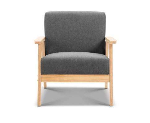 Artiss Accent Chair Fabric Accent Chair - 
3 Colours