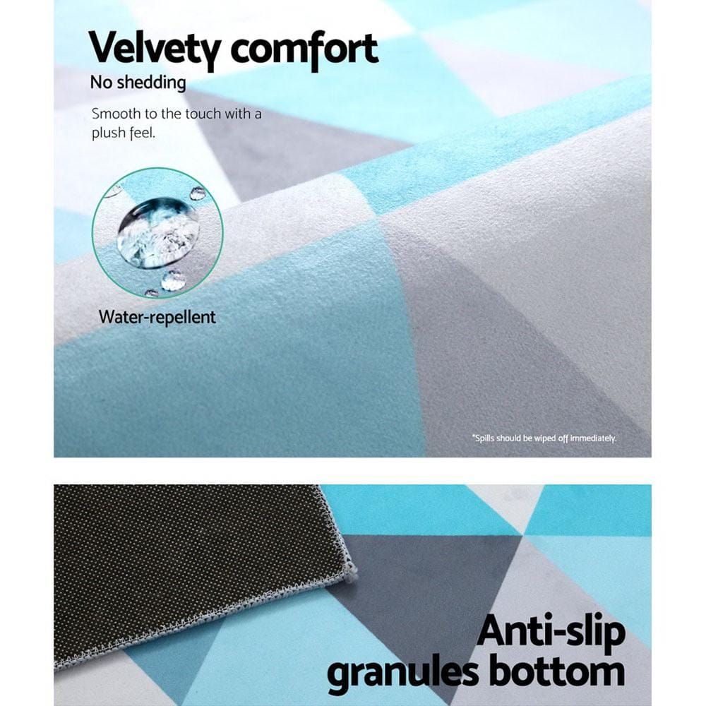 Artiss Rugs Floor Rugs Rug 200 x 290 Area Large Carpet Soft Bedroom Modern Short Pile