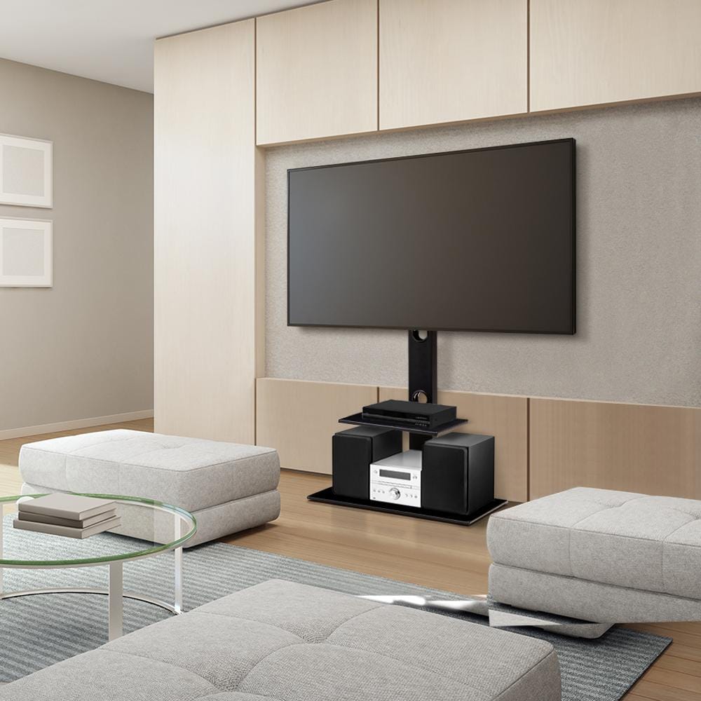 Artiss TV Accessories Floor TV Stand with Bracket Shelf Mount