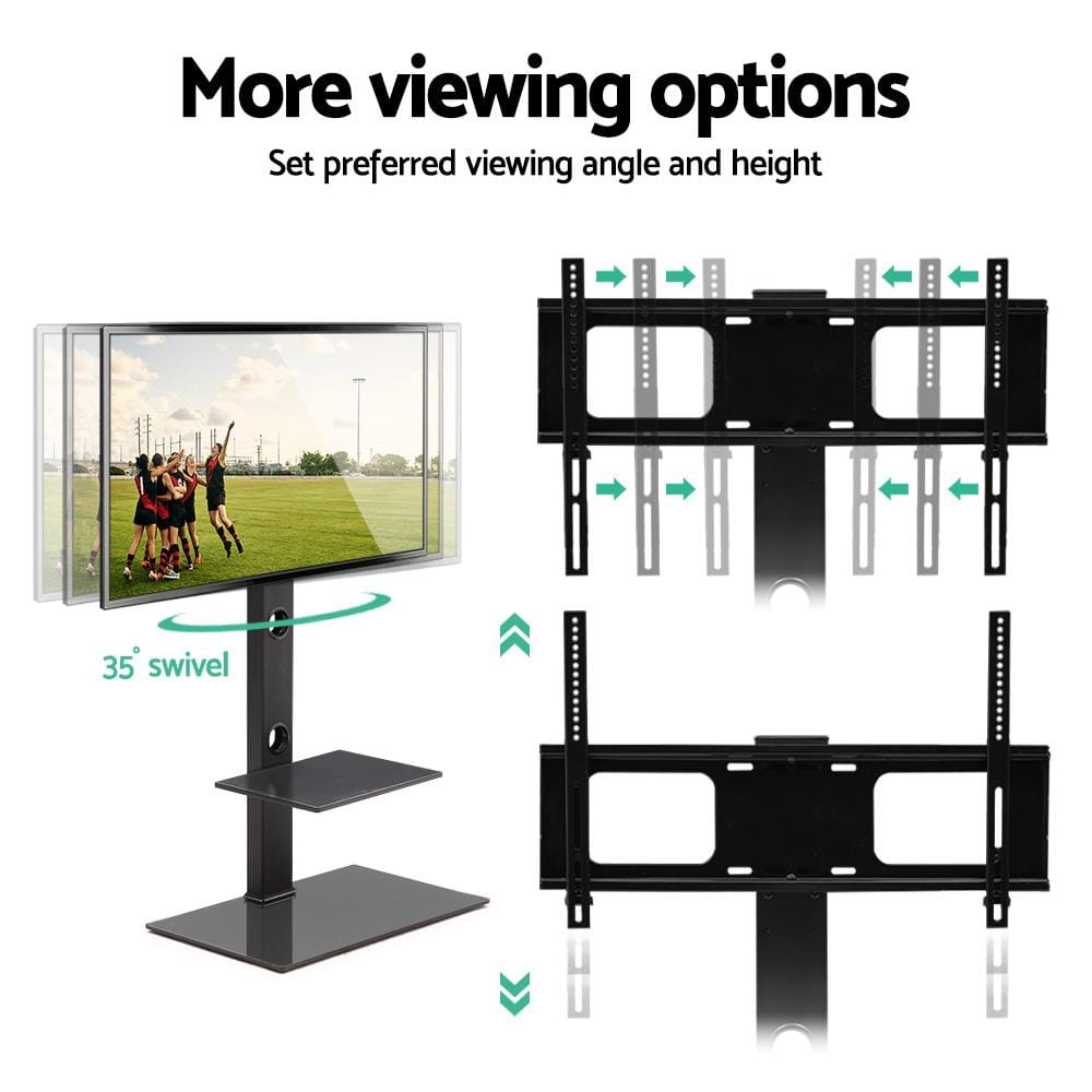 Artiss TV Accessories Floor TV Stand with Bracket Shelf Mount