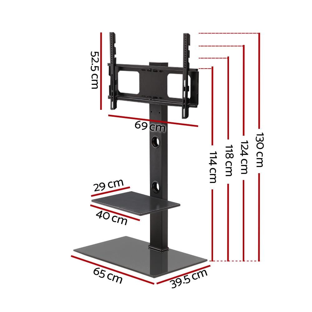 Artiss TV Accessories Floor TV Stand with Bracket Shelf Mount