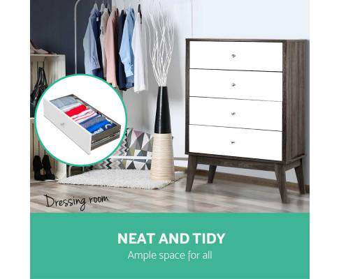 Artiss Chest of Drawers Four Chest of Drawers