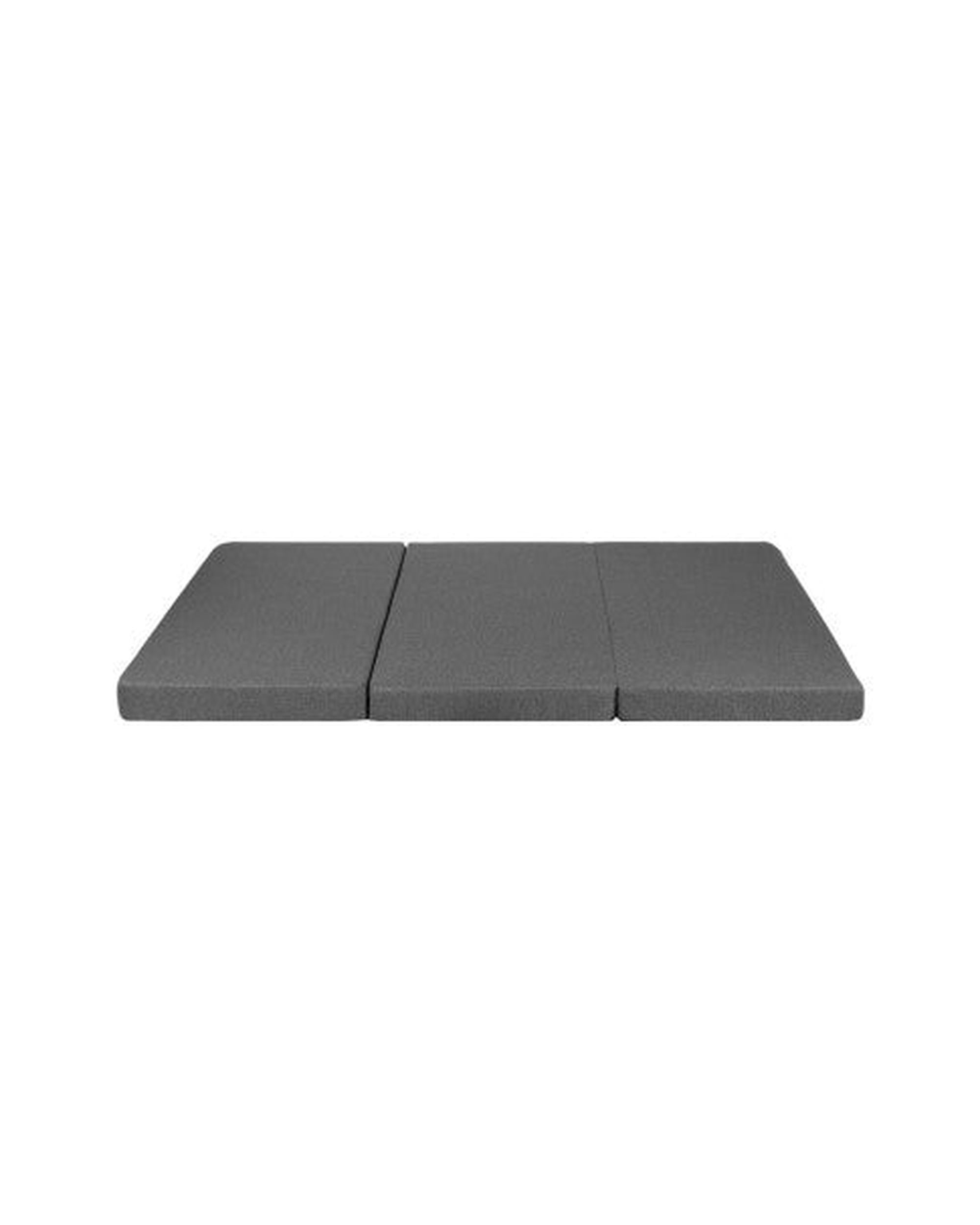 Artiss Portable Mattress Giselle Bedding Double Size Folding Foam Mattress Portable Bed Mat Dark Grey