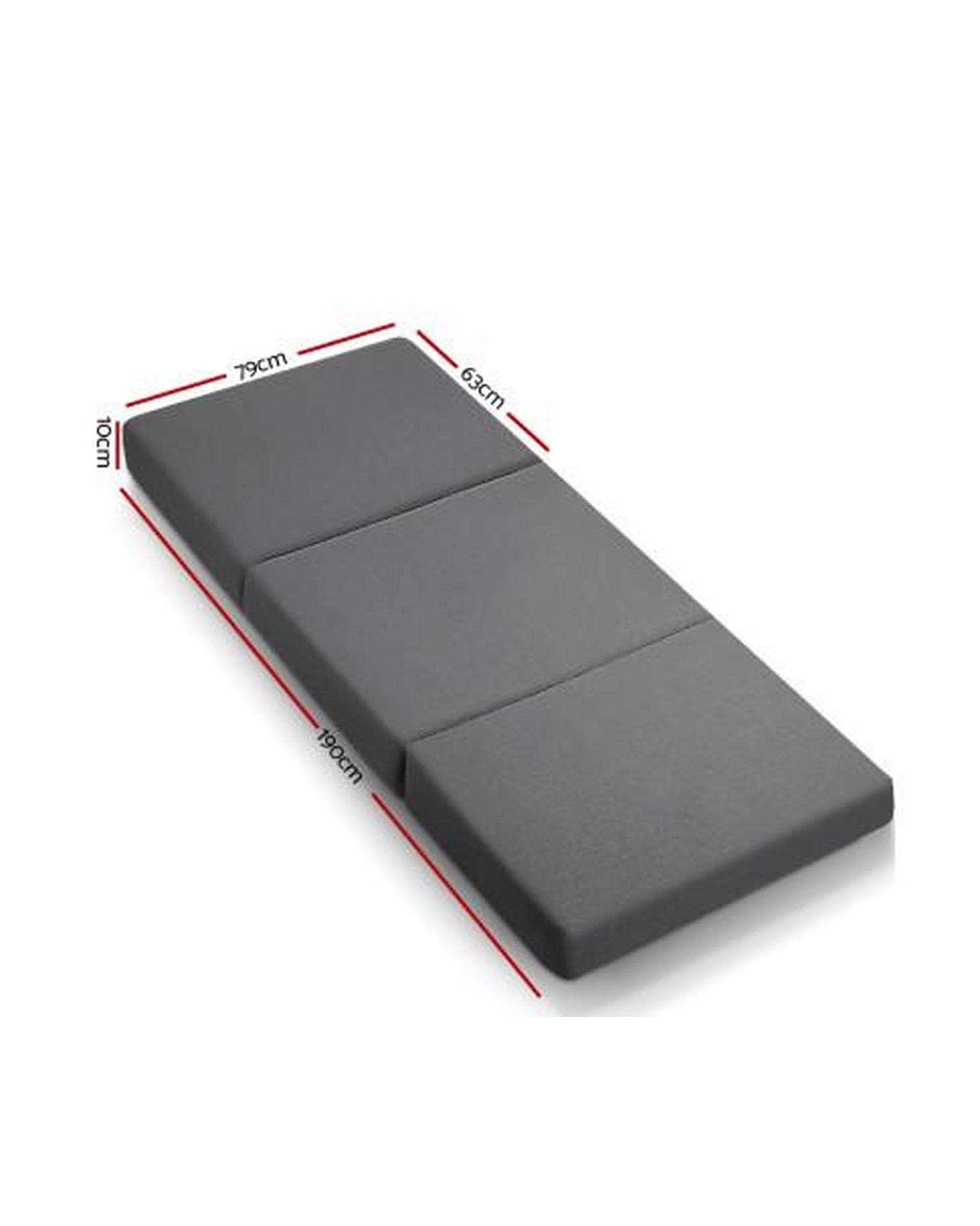 Artiss Portable Mattress Giselle Bedding Folding Foam Portable Mattress
