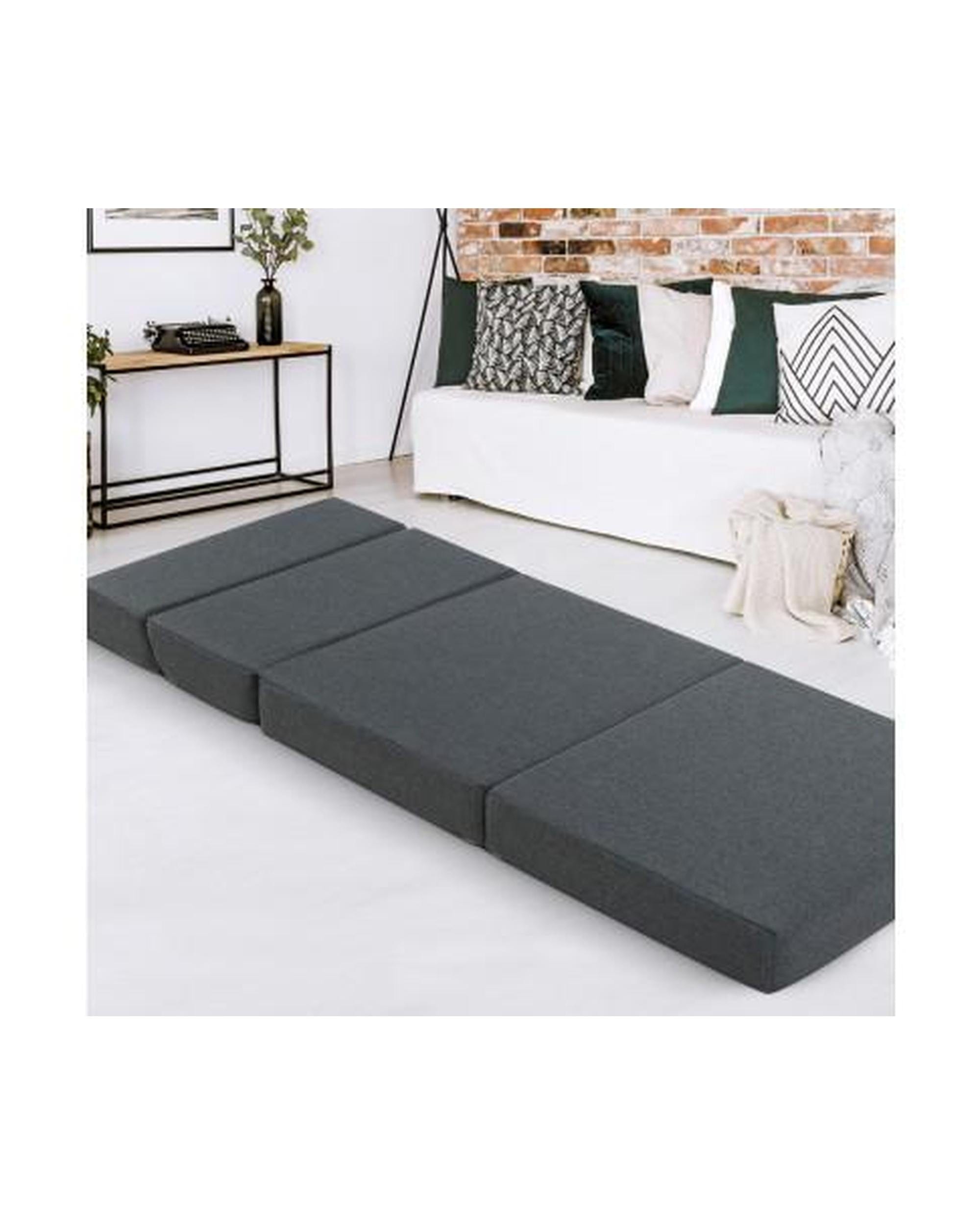 Artiss Portable Mattress Giselle Bedding Folding Mattress Foldable Portable Bed Floor Mat Camping Pad