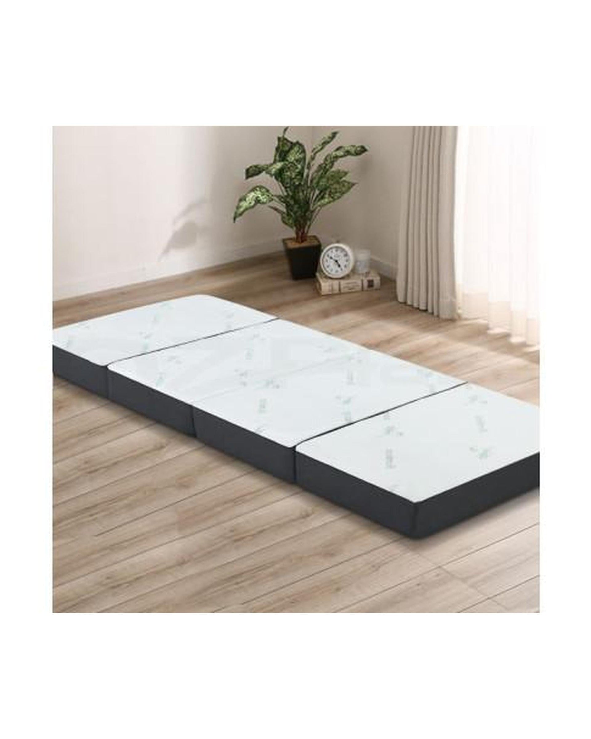 Artiss Portable Mattress Giselle Bedding Portable Mattress Folding Foldable Foam Floor Bed Tri Fold 180cm