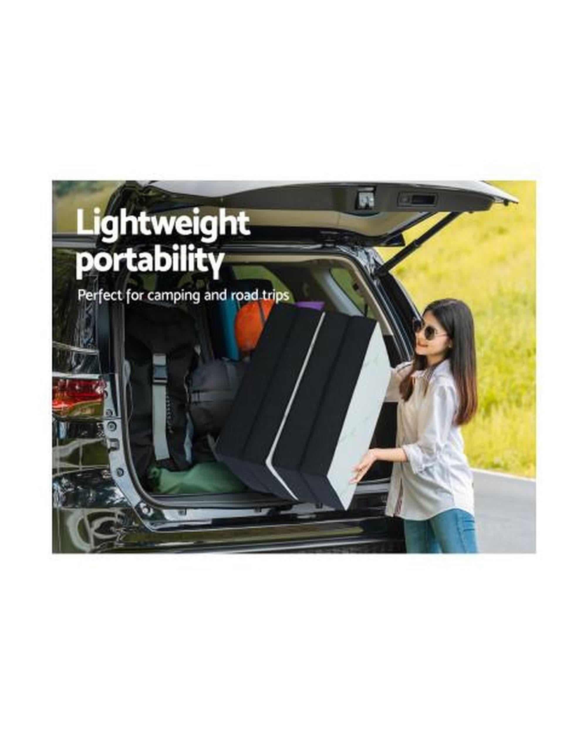 Artiss Portable Mattress Giselle Bedding Portable Mattress Folding Foldable Foam Floor Bed Tri Fold 180cm