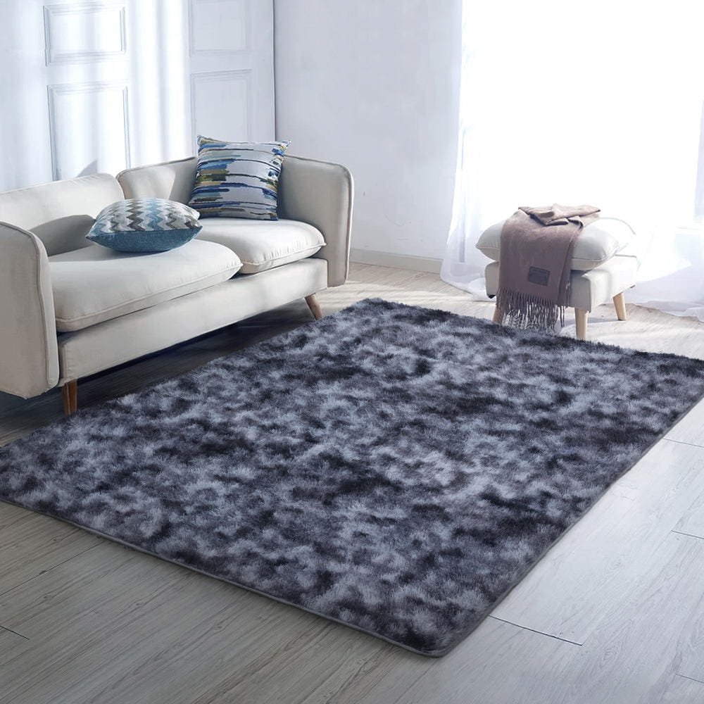 Artiss Rugs Gradient Floor Rug Shaggy Rugs 140x200cm Large Carpet Soft Area Bedroom