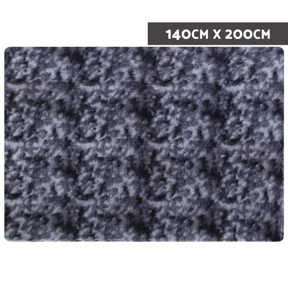 Artiss Rugs Gradient Floor Rug Shaggy Rugs 140x200cm Large Carpet Soft Area Bedroom