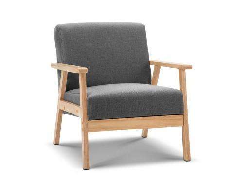 Artiss Accent Chair Grey Fabric Accent Chair - 
3 Colours