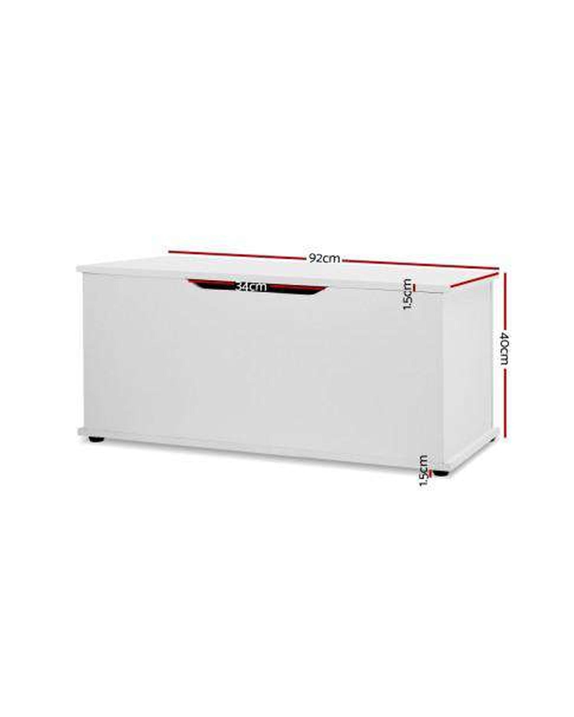 Artiss Ottoman Keezi Blanket Box Kids Toy Storage Ottoman Chest Cabinet Clothes Bench Children