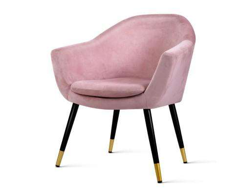 Artiss Accent Chair Pink Retro Accent Chair