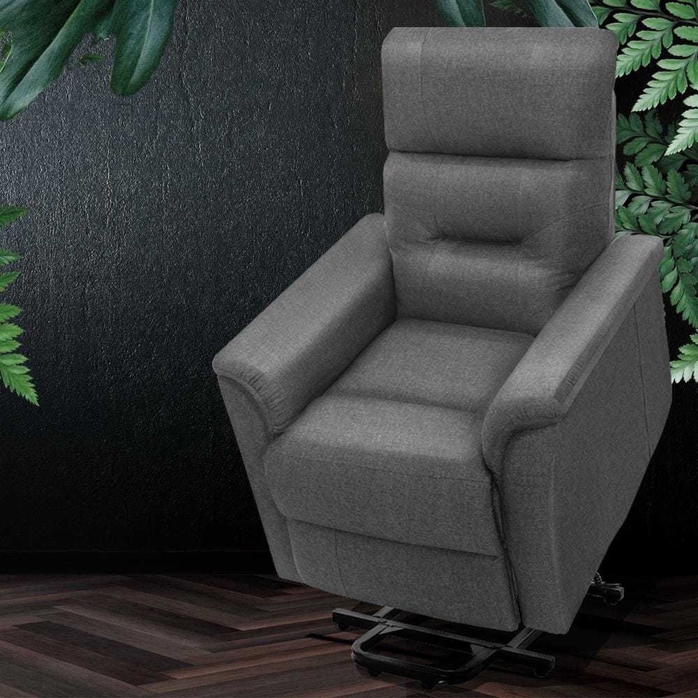 Artiss Accent Chair Recliner Lift Chair Adjustable Armchair Luxury Lounge Padded Sofa Single