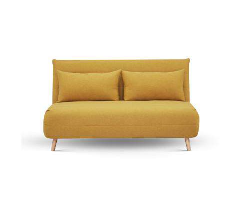 Artiss Sofa Sofa Bed Lounge Adjustable Seater Futon Couch Recliner Folding Linen Fabric