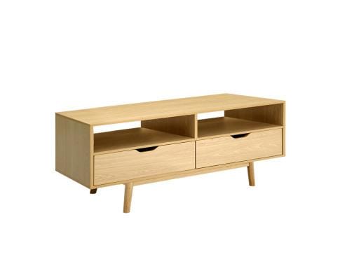 Artiss TV Unit TV Cabinet Entertainment Unit Stand Wooden Storage 120cm Scandinavian