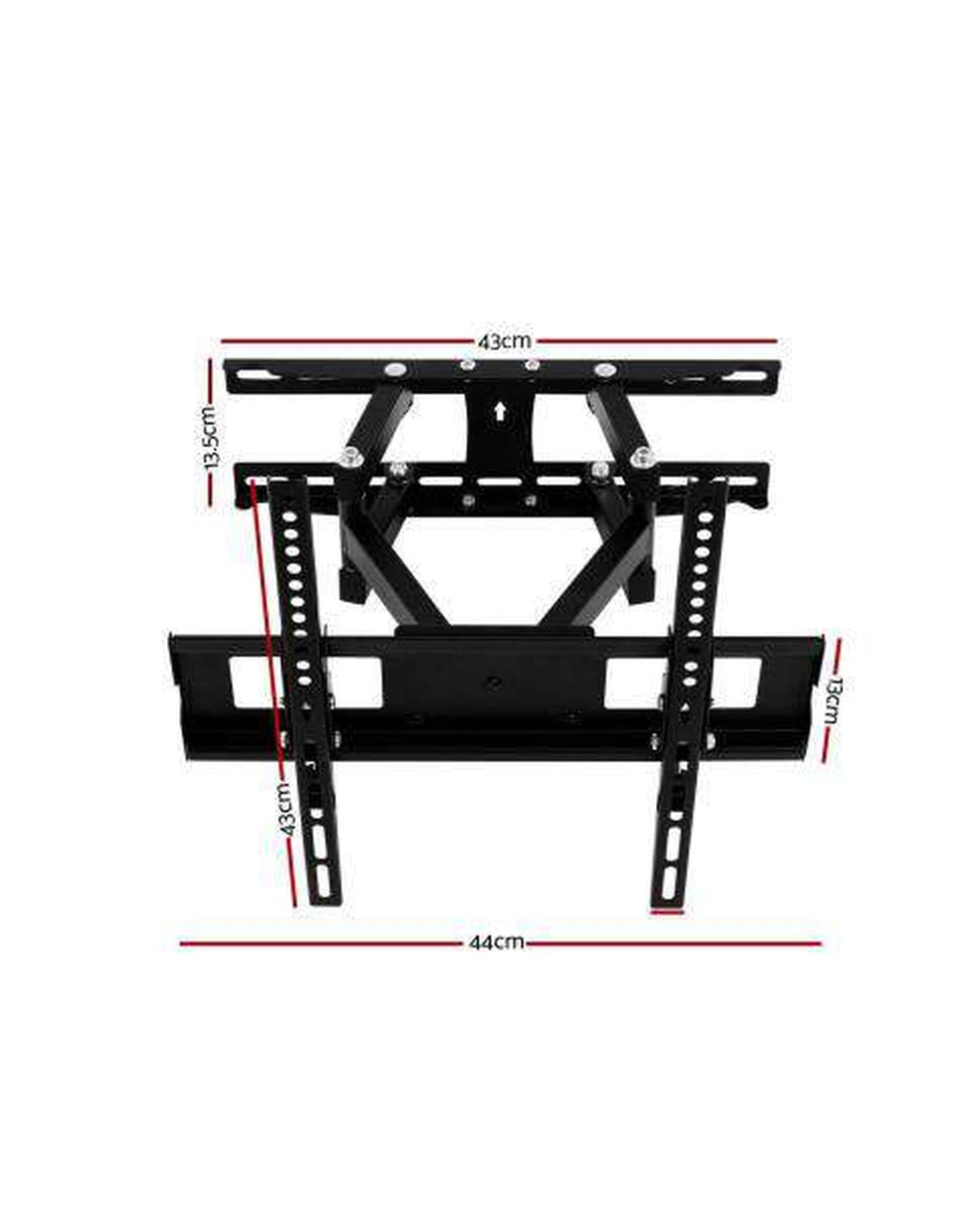 Artiss TV Accessories TV Wall Mount Bracket Tilt Swivel Full Motion Flat Slim LED LCD 23 32 42 50 55 inch