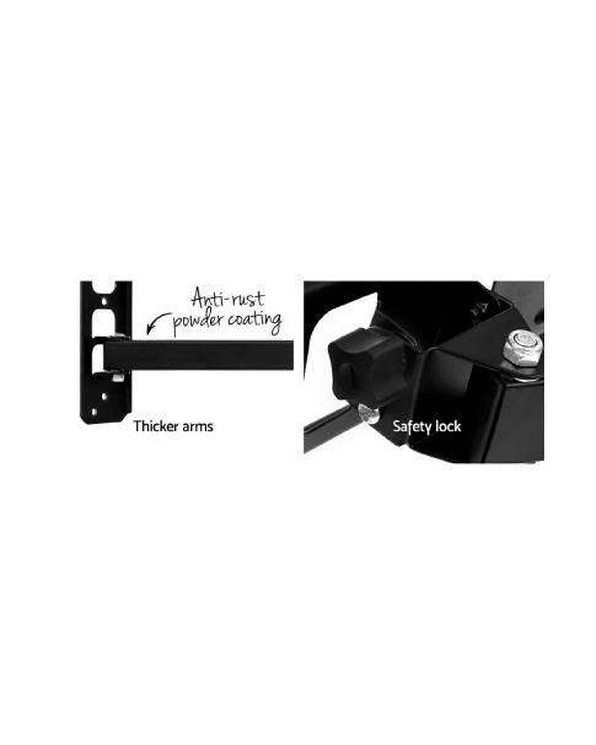 Artiss TV Accessories TV Wall Mount Bracket Tilt Swivel Full Motion Flat Slim LED LCD 23 inch to 55 inch