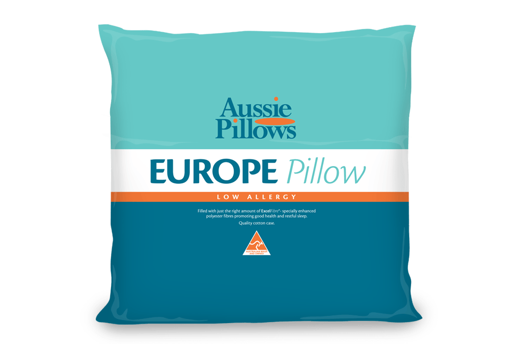 Aussie Pillows Pillows/Cushions Aussie Pillows - European Pillow