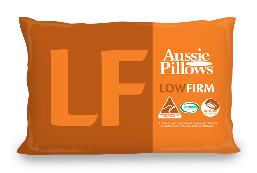 Aussie Pillows Pillows/Cushions Aussie Pillows - Standard Pillow - Low & Firm
