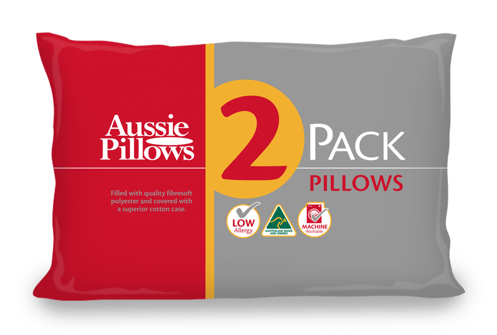 Aussie Pillows Pillows/Cushions Aussie Pillows - Twin Pack