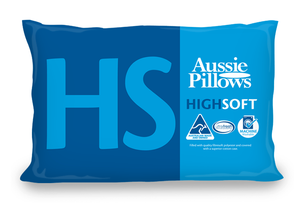 Aussie Pillows Pillows/Cushions Copy of Aussie Pillows - Standard Pillow - High & Soft