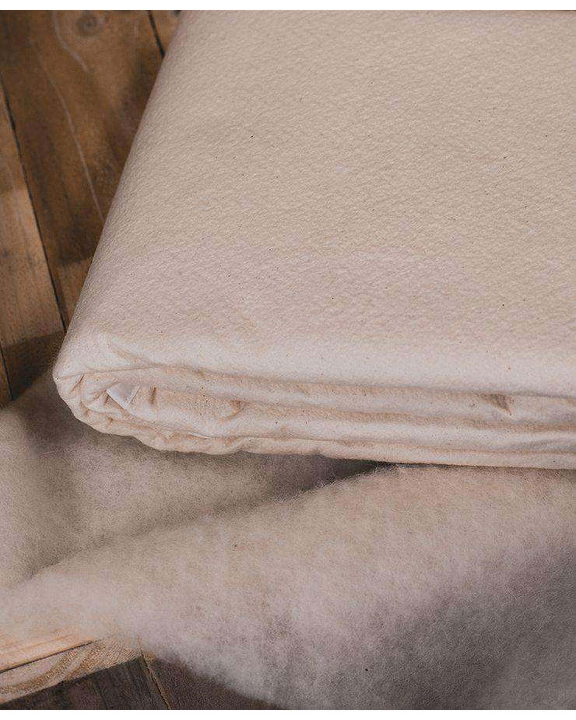 Aussie Wool Comfort Mattress Protector Aussie Wool Comfort Pure Cotton Mattress Protector