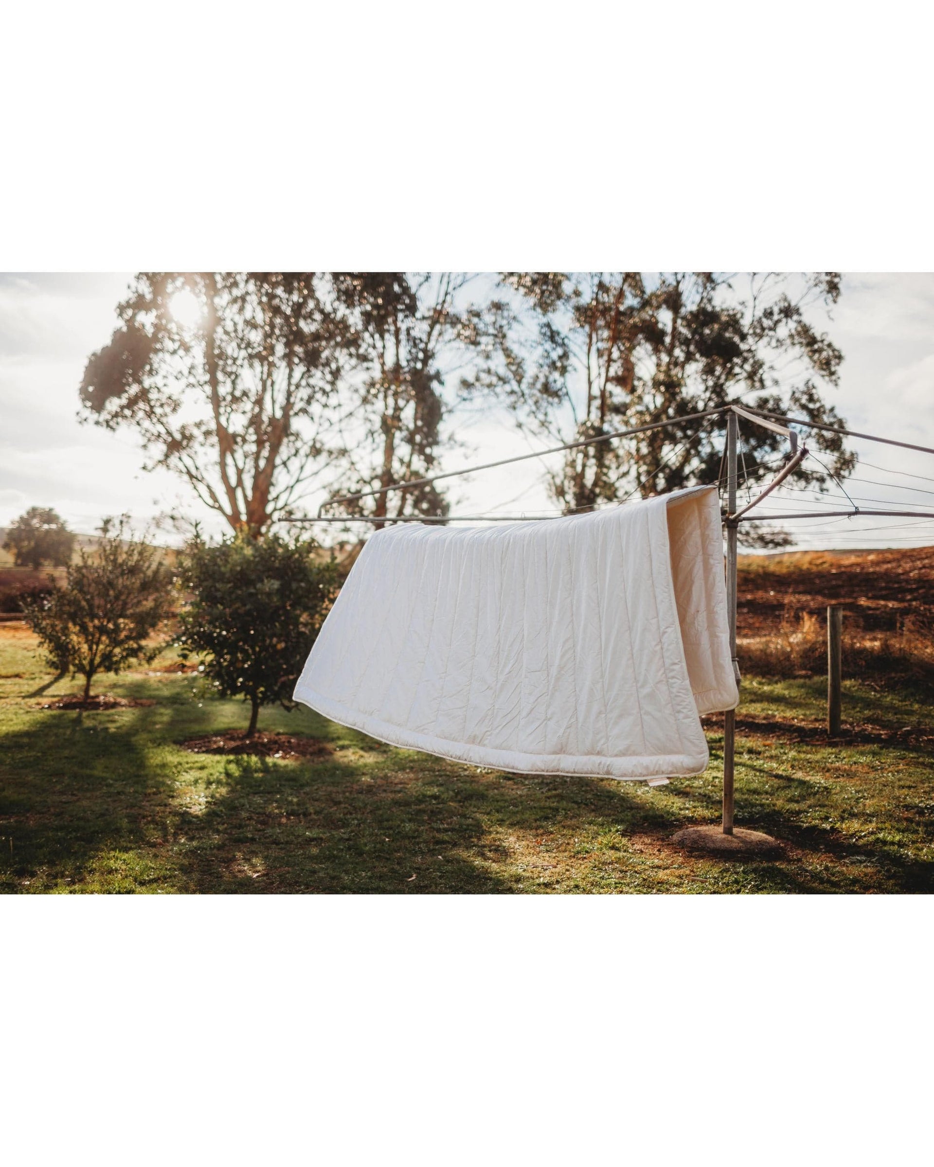 Aussie Wool Comfort Duvet/Quilt Aussie Wool Comfort Quilt - SUMMER Australian Pure Wool Quilt -