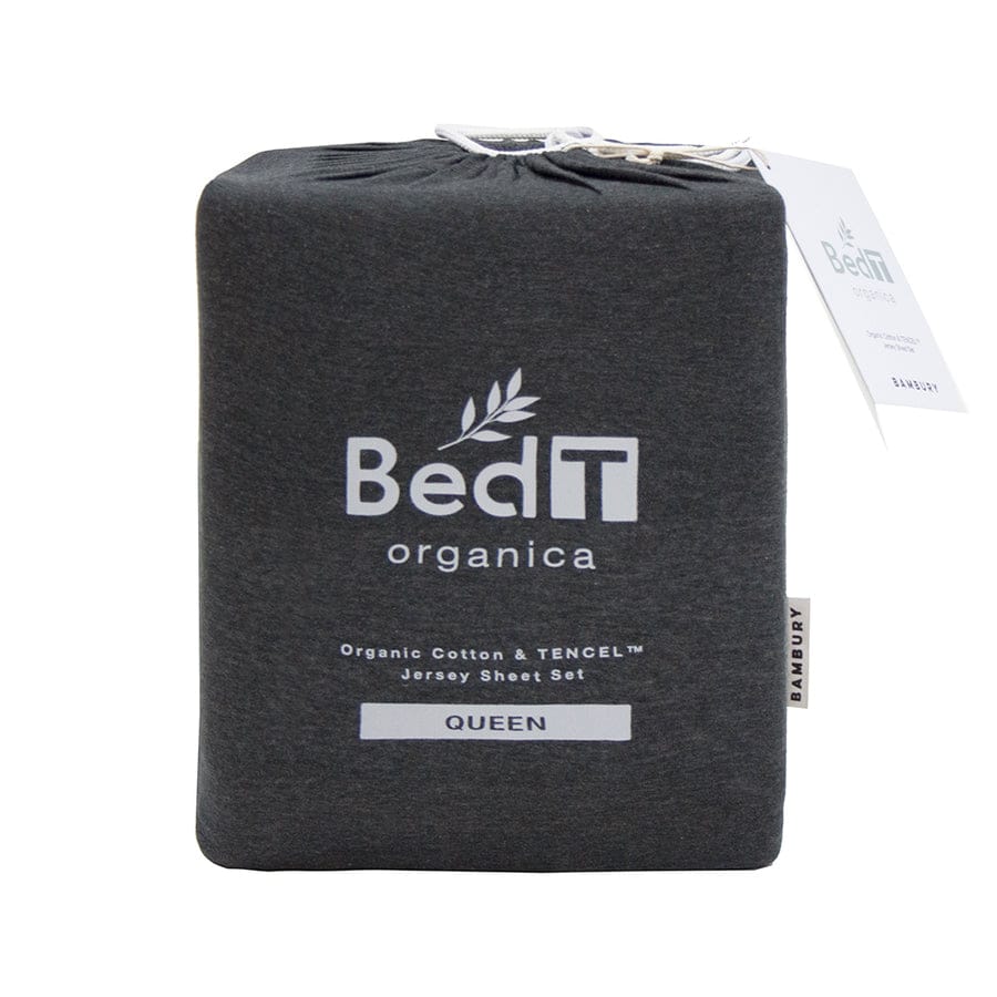Bambury Bed Sheets Bambury BedT Organica Sheet Set - Charcoal