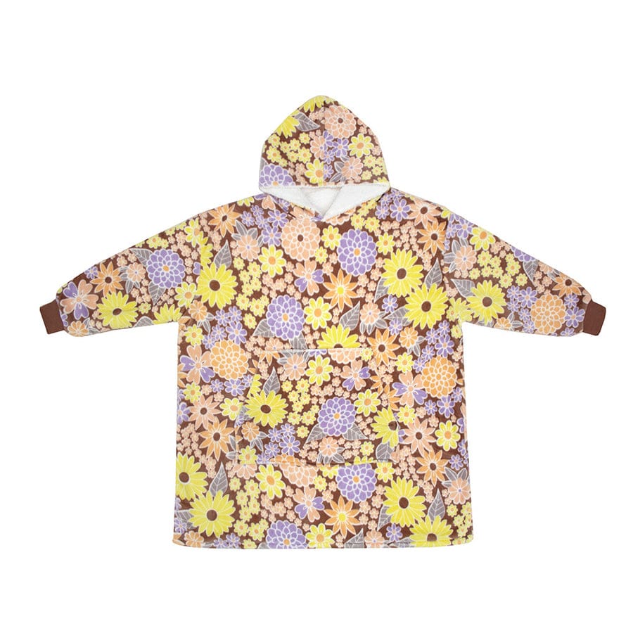Bambury Pajamas Bambury Blanket Hoodie - Spring Garden