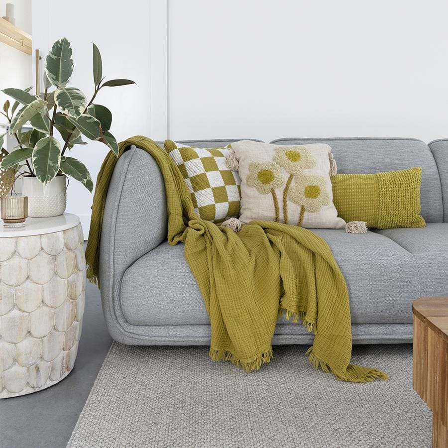Bambury Cushion Bambury Blossom Cushion - Pearl