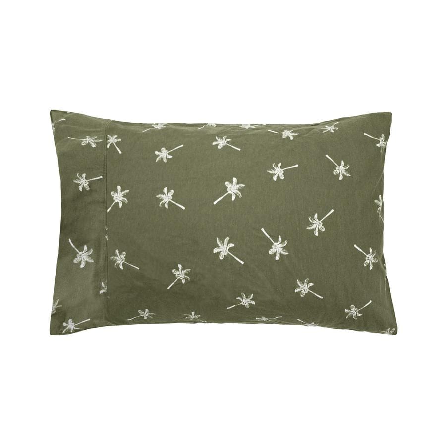 Bambury Bed Sheets Bambury Cocos Flannelette Sheet Set - Olive