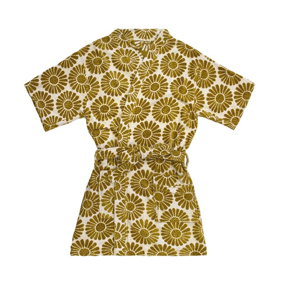 Bambury Pajamas Bambury Daisy Robe - Mustard