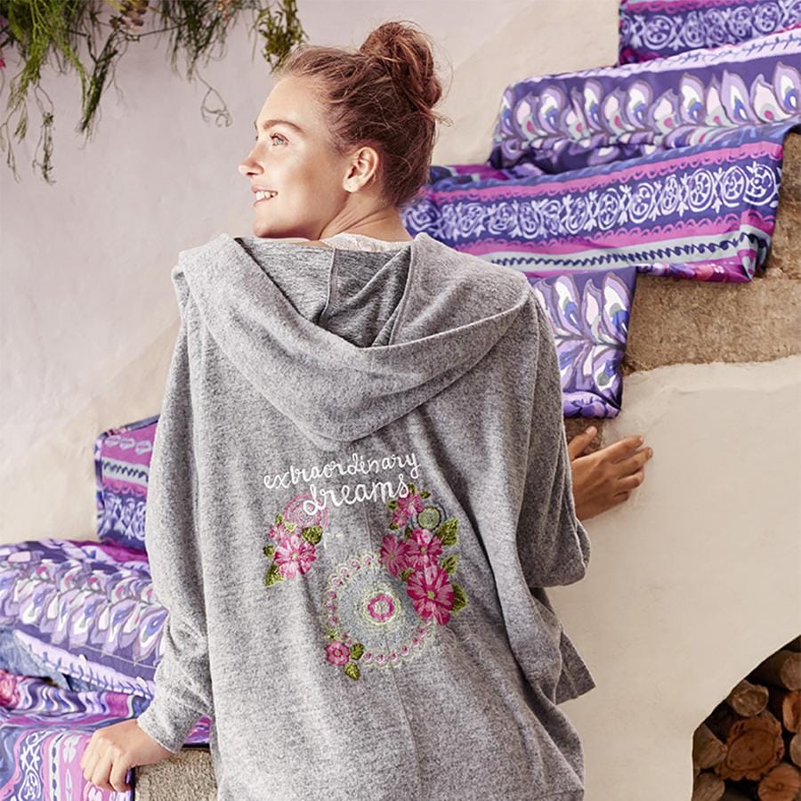 Bambury Pajamas Bambury Desigual Housecoat - Sweet Mandala