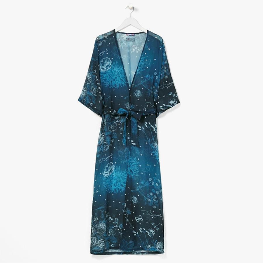Bambury Pajamas Bambury Desigual Kimono - Dark Floral