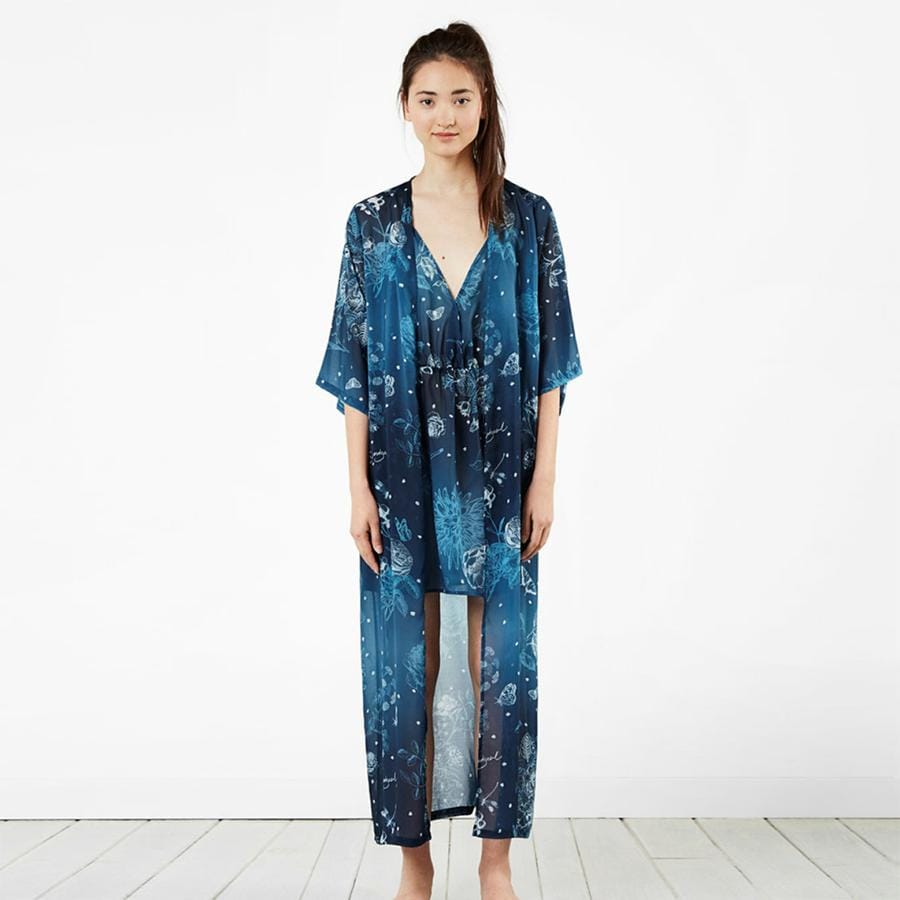 Bambury Pajamas Bambury Desigual Kimono - Dark Floral