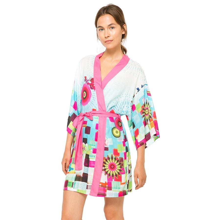 Bambury Pajamas Bambury Desigual Kimono - Mojito