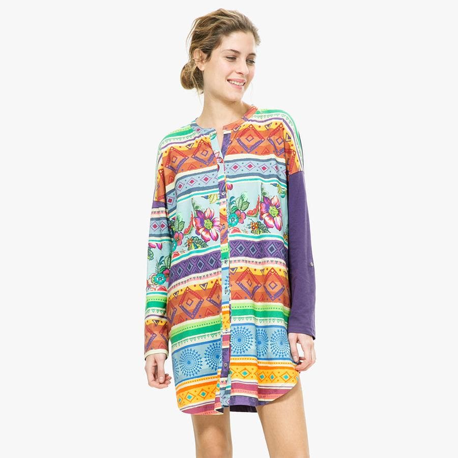Bambury Pajamas Bambury Desigual Nightie - Tribal Galactic