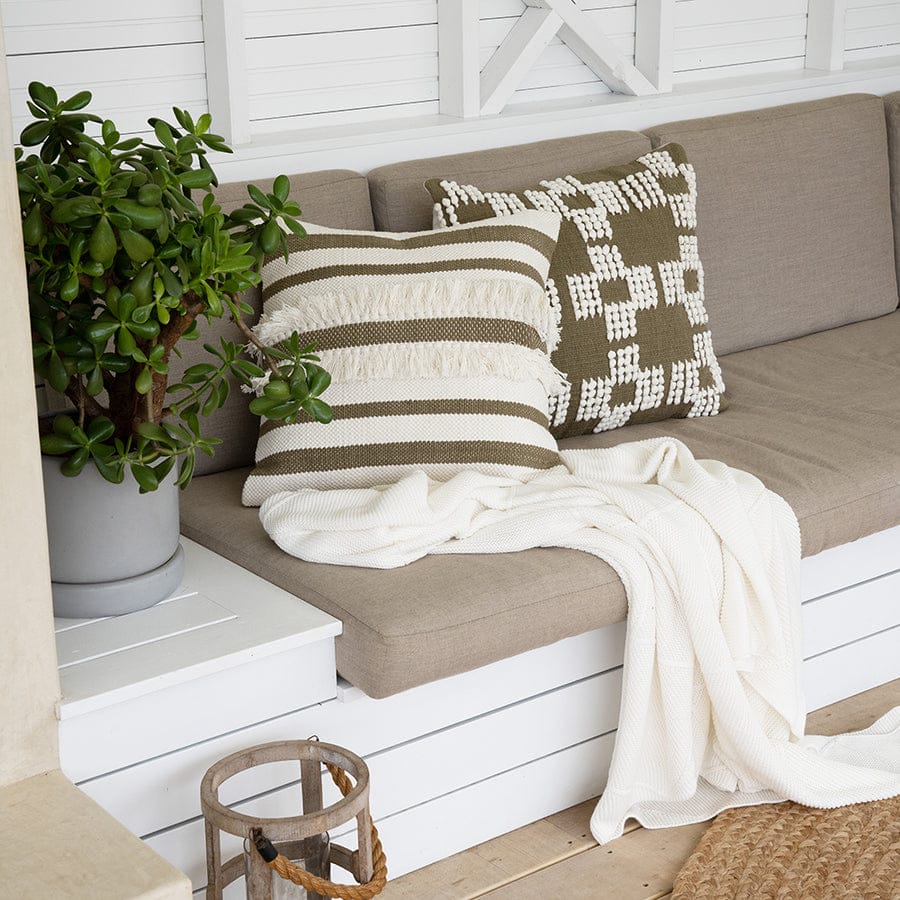 Bambury Blanket Bambury Freya Throw - Ivory