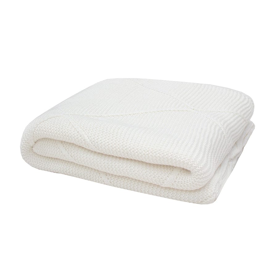 Bambury Blanket Bambury Freya Throw - Ivory