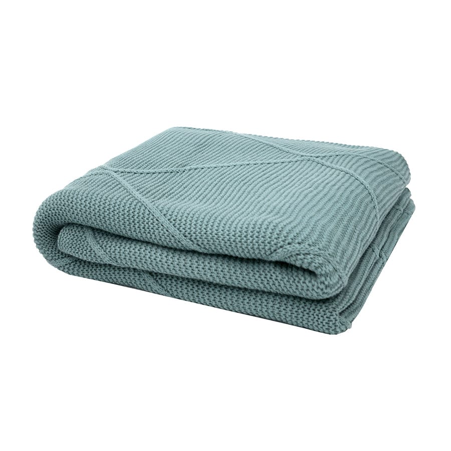 Bambury Blanket Bambury Freya Throw - Ocean