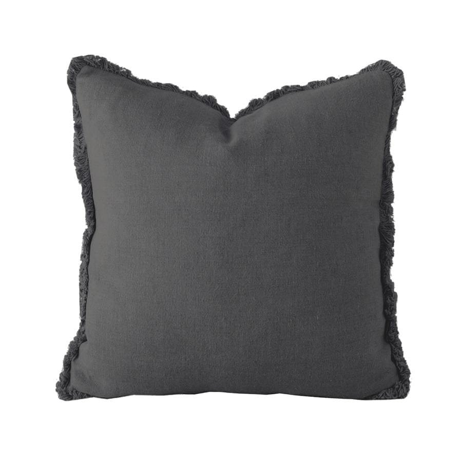 Bambury Cushion Bambury Linen Cushion - Square - Charcoal