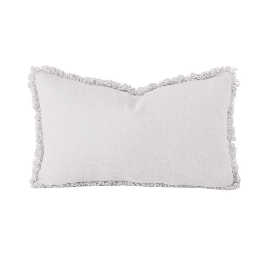 Bambury Cushion Bambury Linen Rectangle Cushion - Silver
