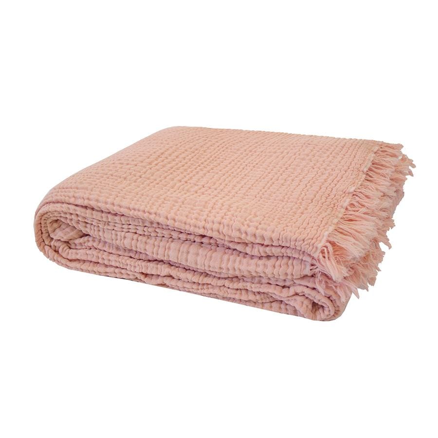 Bambury Blanket Bambury Madalena Throw - Papaya